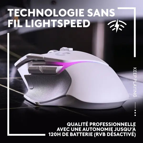 Logitech G502X Plus LIGHTSPEED RGB Blanc Logitech G502X Plus LIGHTSPEED RGB Blanc
